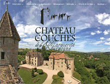 Tablet Screenshot of chateaudecouches.com
